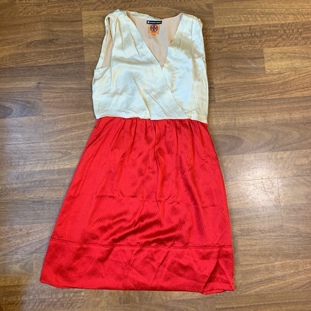Silk Tory Burch Size 10 party dress